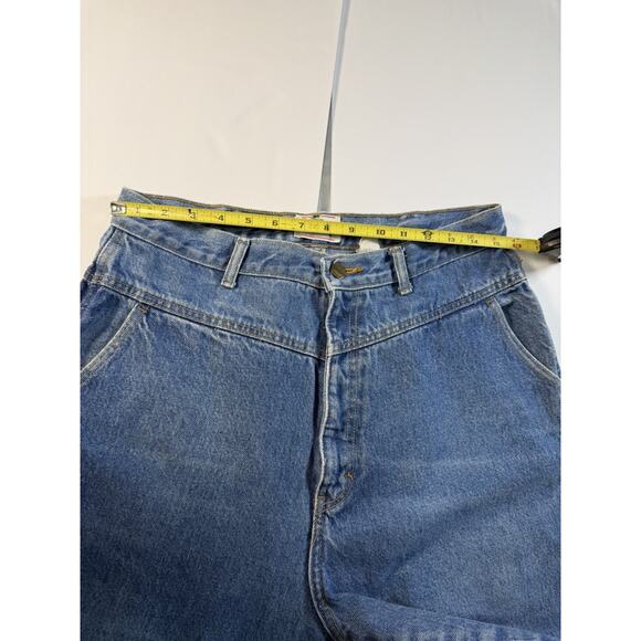 Women’s Vintage Palmettos Blue Denim Mom Jeans Size 31 X30 Measured - Picture 14 of 15